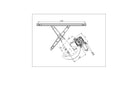 TechPro FO1351115 Window Regulator - Front Right