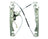 TechPro FO1551132 Window Regulator - Rear Right
