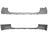 TechPro GM1000873C Bumper Cover - Front