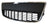 TechPro GM1036139C Bumper Cover Grille - Front