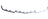 TechPro GM1044126 Bumper Cover Molding - Front
