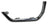 TechPro GM1046143 Bumper Cover Molding - Front Left
