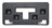 TechPro GM1068165 License Plate Bracket - Front