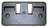 TechPro GM1068198 License Plate Bracket - Front