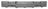TechPro GM1106532 Bumper Cover Reinforcement - Rear