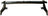 TechPro GM1107108C Bumper Cover Reinforcement - Rear Lower