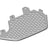 TechPro GM1197108 Bumper Step Pad - Rear Right