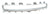TechPro GM1210114C Grille Molding