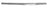 TechPro GM1235103 Hood Molding - Front
