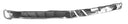 TechPro GM1235107 Hood Molding - Front