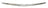 TechPro GM1235138 Hood Molding - Front