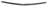 TechPro GM1235139 Hood Molding - Front