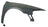 TechPro GM1241288 Fender - Front Right