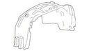 TechPro GM1249281 Fender Liner - Right