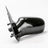 TechPro GM1320168 Door Mirror Set - Left