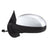 TechPro GM1320525 Door Mirror Set - Left