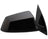 TechPro GM1321363 Door Mirror Set - Right