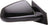 TechPro GM1321445 Door Mirror Set - Right