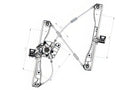 TechPro GM1350213 Window Regulator - Front Left