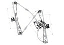 TechPro GM1351213 Window Regulator - Front Right