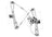 TechPro GM1351213 Window Regulator - Front Right