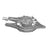 TechPro GM3115363 Engine Cooling Fan Assembly - Rear Right
