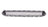 TechPro HO1036125 Bumper Cover Grille - Front