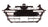 TechPro HO1036130C Bumper Cover Grille - Front