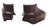TechPro HO1116100 Bumper Cover - Rear Left
