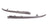 TechPro HO1212125 Grille Molding - Left