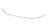 TechPro HO1217109 Grille Molding - Upper