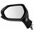 TechPro HO1320366 Door Mirror - Left