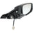 TechPro HO1321274 Door Mirror Set - Right