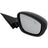 TechPro HO1321329 Door Mirror Set - Right