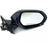 TechPro HO1321355 Door Mirror - Right