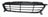 TechPro HY1036116C Bumper Cover Grille - Front
