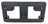 TechPro HY1068141 License Plate Bracket - Front