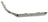 TechPro HY1147105 Bumper Cover Molding - Rear Right