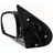 TechPro HY1320143 Door Mirror Set - Left
