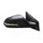 TechPro HY1321204 Door Mirror Set - Right