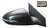 TechPro HY1321254 Door Mirror Set - Right