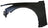 TechPro IN1240122 Fender - Front Left