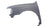 TechPro IZ1240130 Fender - Front Left