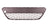 TechPro KI1036118C Bumper Cover Grille - Front
