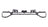 TechPro KI1036128 Bumper Cover Grille - Front