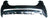 TechPro KI1100153P Bumper Cover - Rear