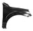 TechPro KI1241112 Fender - Front Right