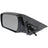 TechPro KI1320160 Door Mirror Set - Left