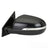 TechPro KI1320209 Door Mirror Set - Left