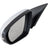 TechPro KI1320230 Door Mirror Set - Left